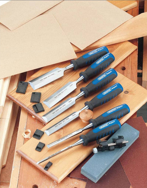 Загрузите изображение в средство просмотра галереи, Draper Tools Set de daltă pentru lemn, opt piese, 88605 - Lando
