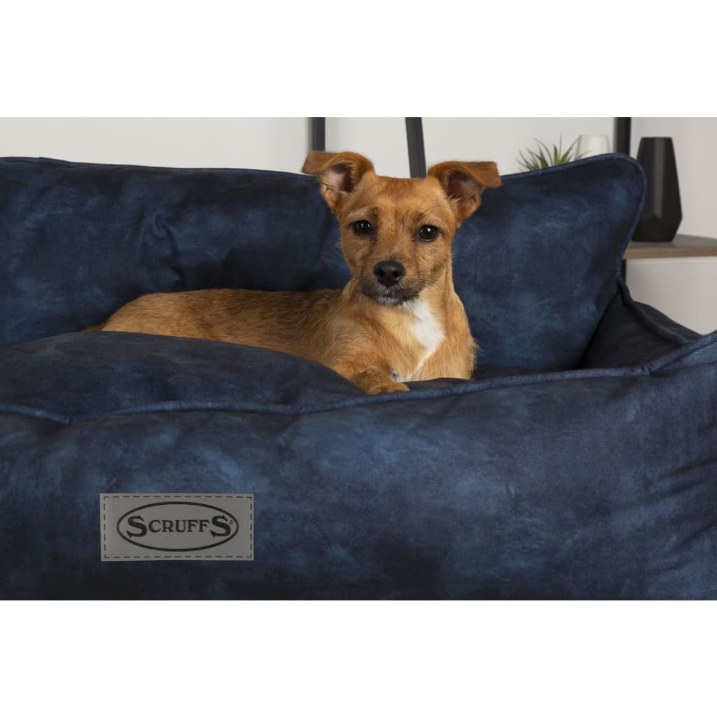 Scruffs & Tramps Pat pentru câini „Kensington”, bleumarin, 60x50 cm, M - Lando