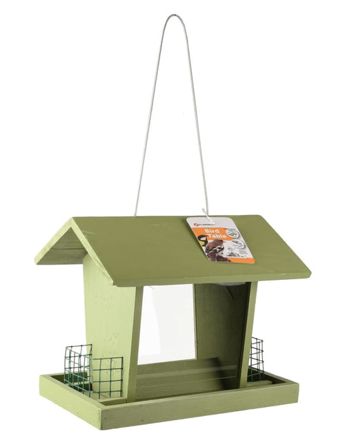 Încărcați imaginea în vizualizatorul Galerie, FLAMINGO Siloz pentru hrănitor păsări suspendat „Mado”, verde Lando - Lando
