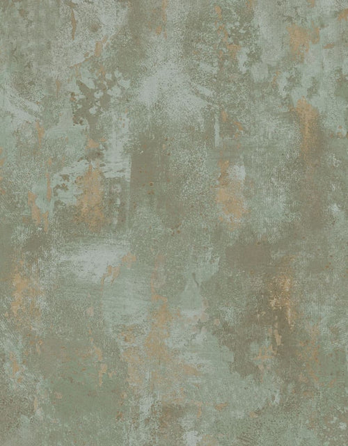 Încărcați imaginea în vizualizatorul Galerie, DUTCH WALLCOVERINGS Tapet model beton, verde TP1010
