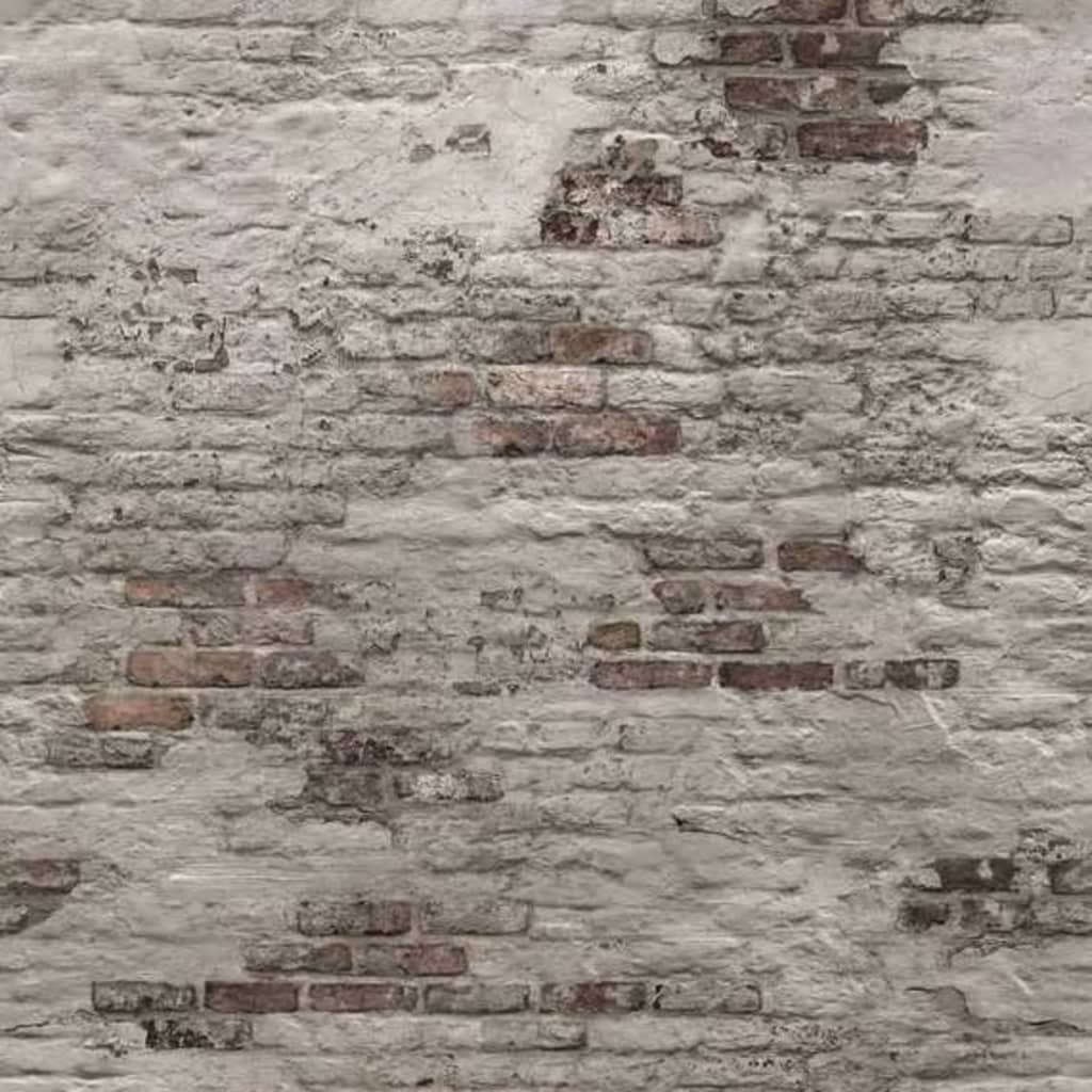 DUTCH WALLCOVERINGS Foto tapet „Old Brick Wall”, gri Lando - Lando