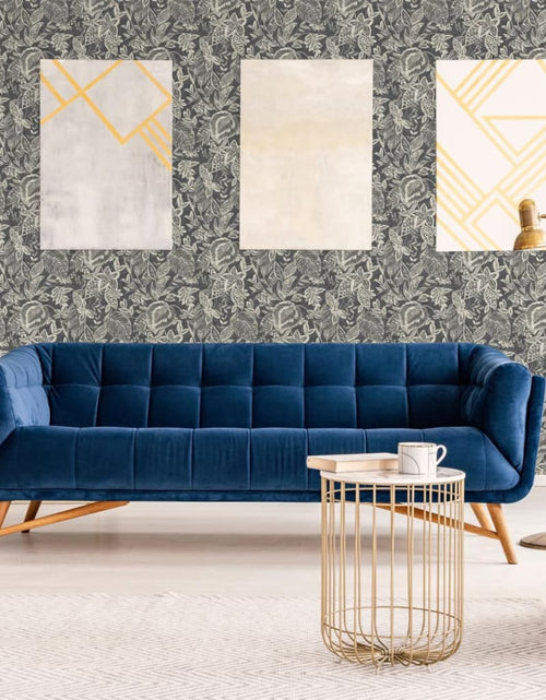 Загрузите изображение в средство просмотра галереи, DUTCH WALLCOVERINGS Tapet „Mae”, negru și bej Lando - Lando
