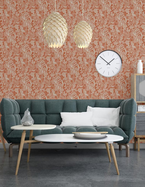 Загрузите изображение в средство просмотра галереи, DUTCH WALLCOVERINGS Tapet „Mae”, portocaliu și bej Lando - Lando
