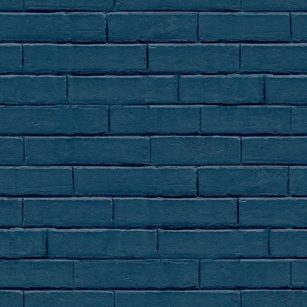 Noordwand Tapet „Good Vibes Brick Wall”, albastru - Lando