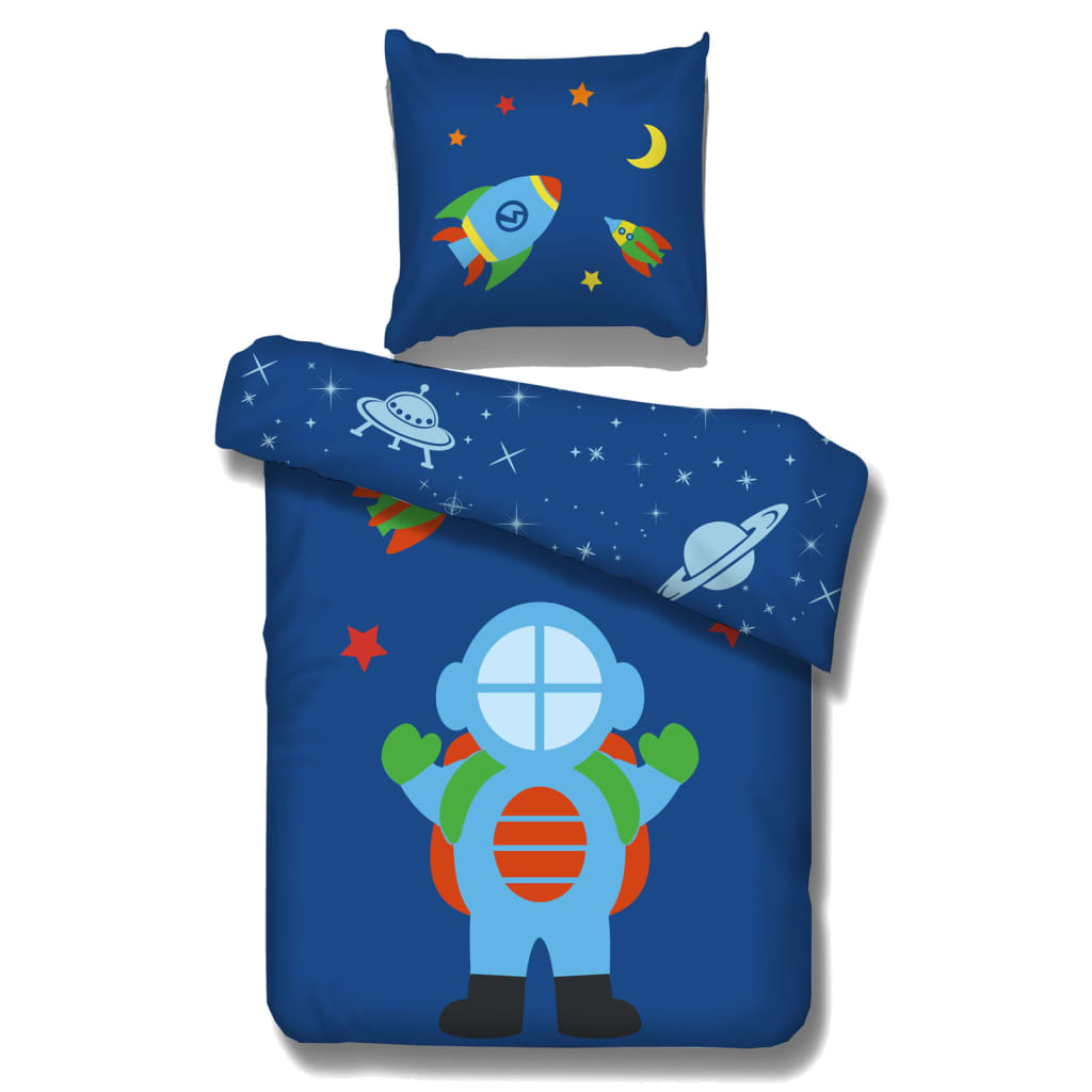 Vipack Set lenjerie de pat Astronaut, 195x85 cm, bumbac Lando - Lando