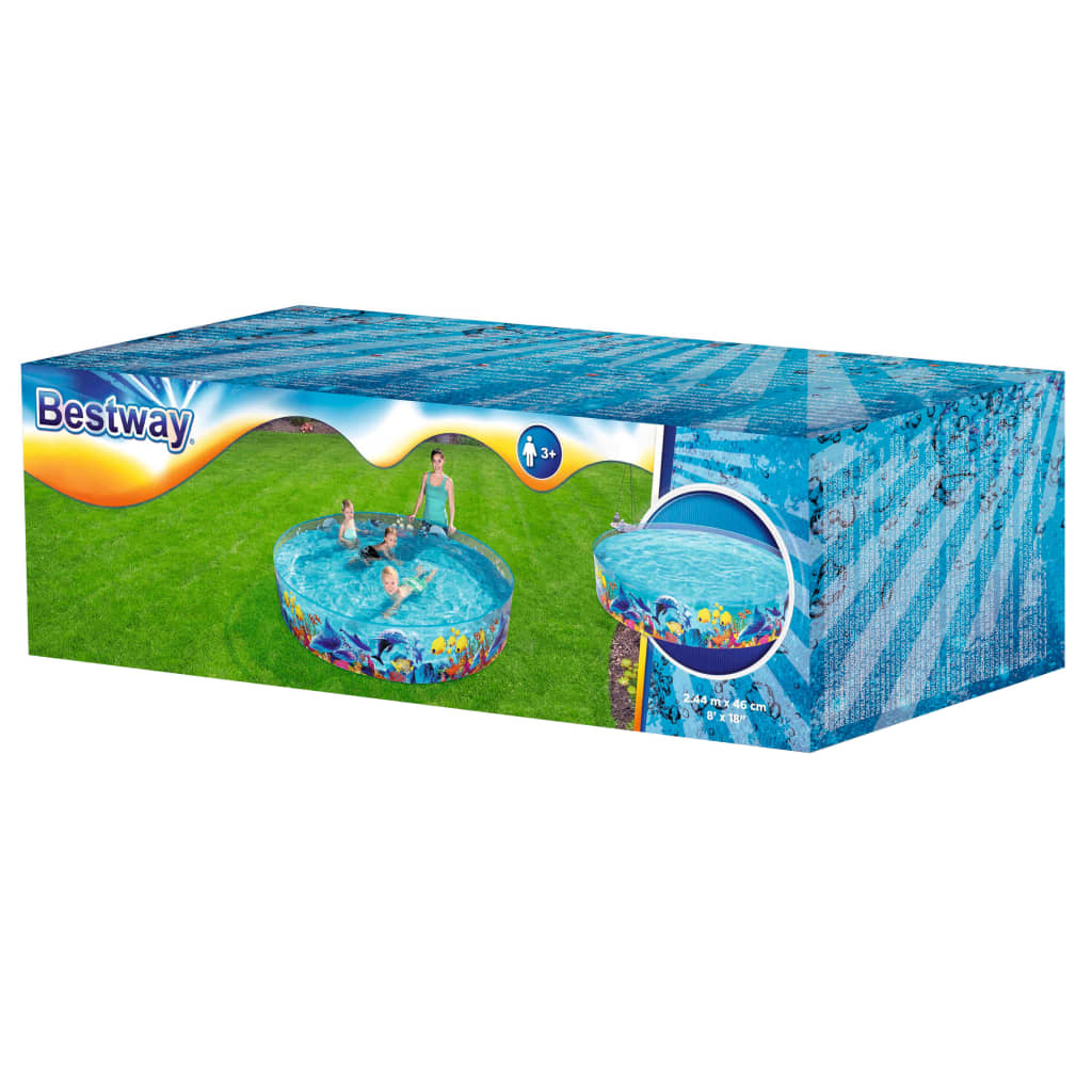 Bestway Piscină Fill 'N Fun Odyssey, 244x46 cm Lando - Lando