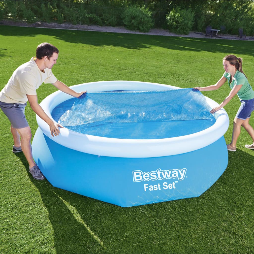 Bestway Prelată solară de piscină Flowclear, 305 cm Lando - Lando