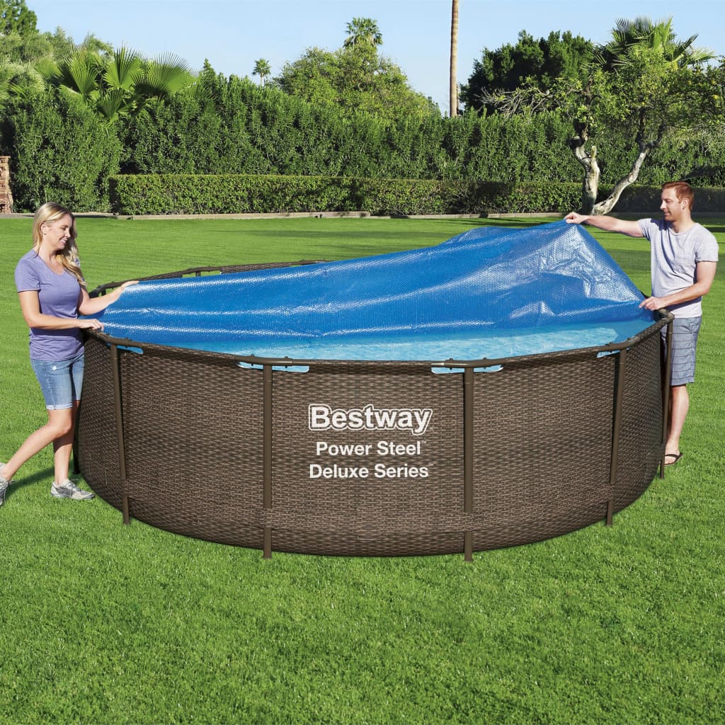 Bestway Prelată solară de piscină Flowclear, 356 cm Lando - Lando