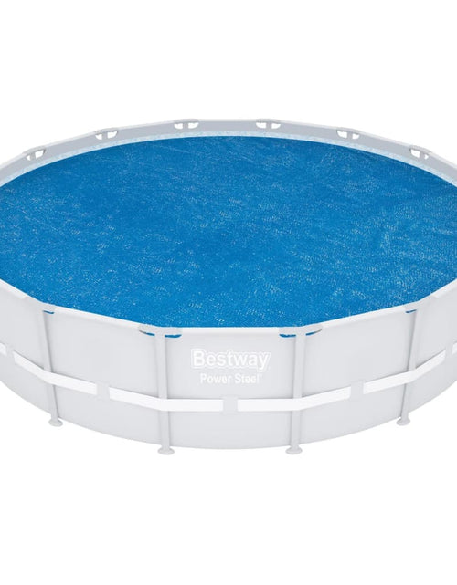 Încărcați imaginea în vizualizatorul Galerie, Bestway Husă solară pentru piscină Flowclear, albastru, 462 cm, rotund Lando - Lando
