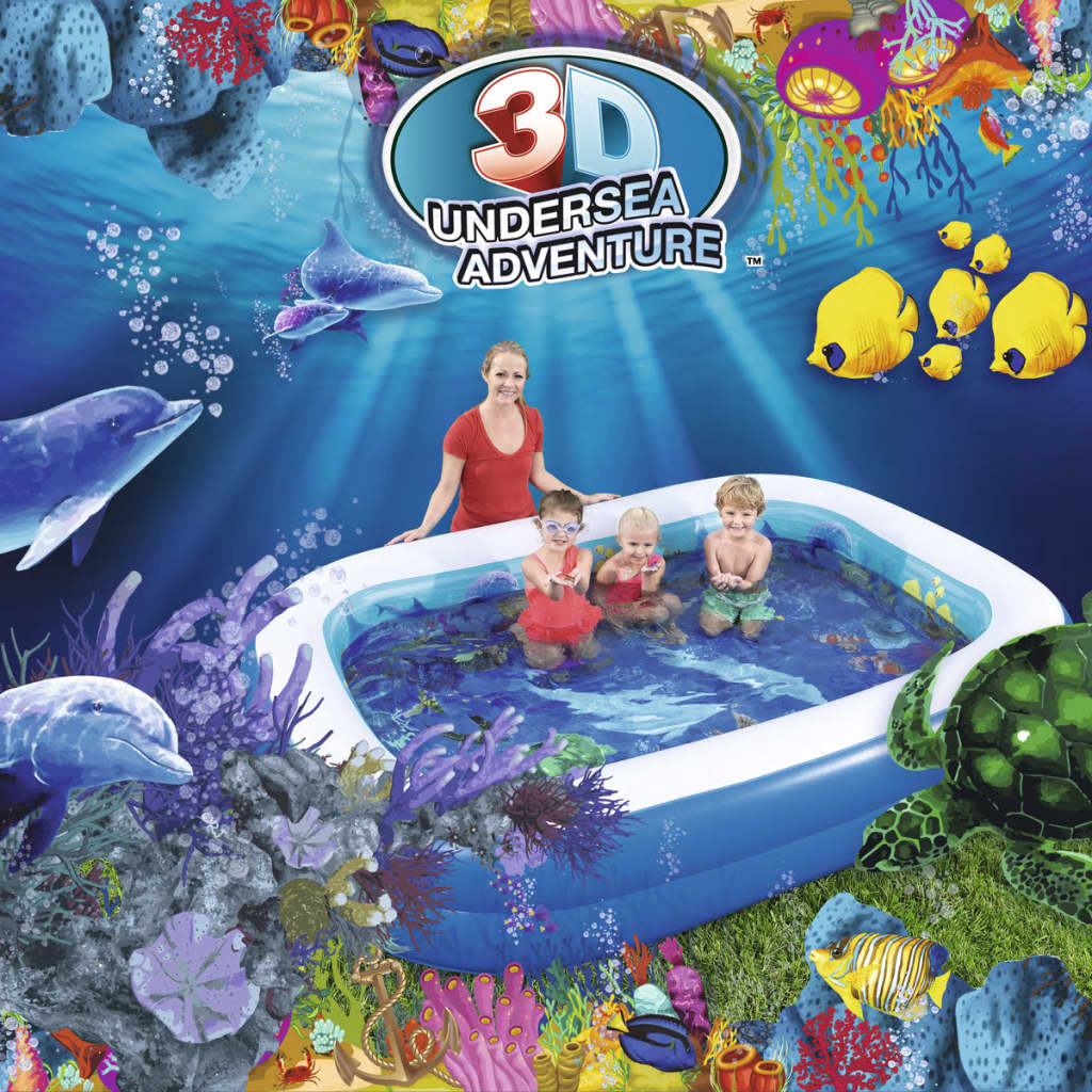 Bestway Piscină gonflabilă Undersea Adventure, 54177 Lando - Lando