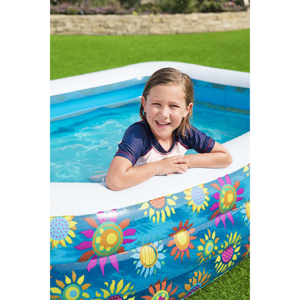 Bestway Piscină gonflabilă pentru copii, albastru, 229x152x56 cm Lando - Lando