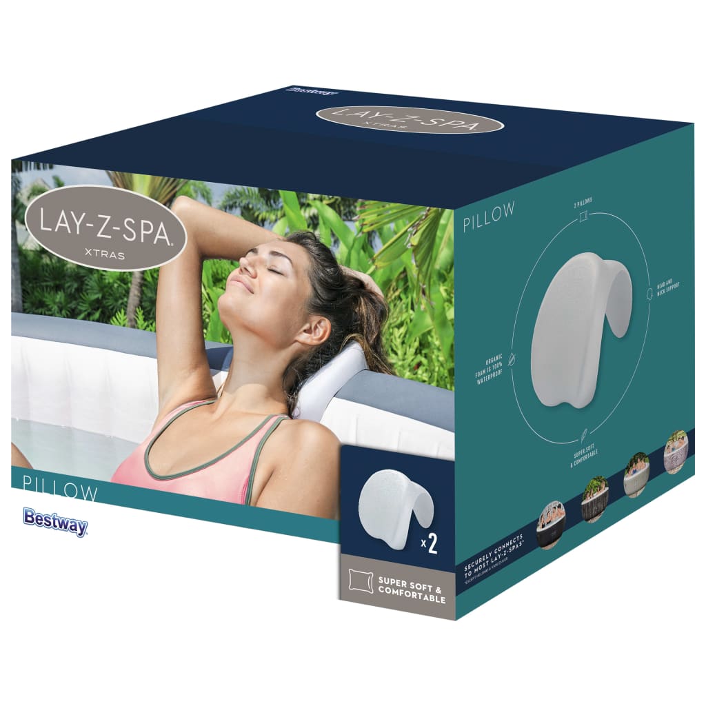 Bestway Pernă de spa Lay-Z-Spa, 25x19,5x17,5 cm Lando - Lando