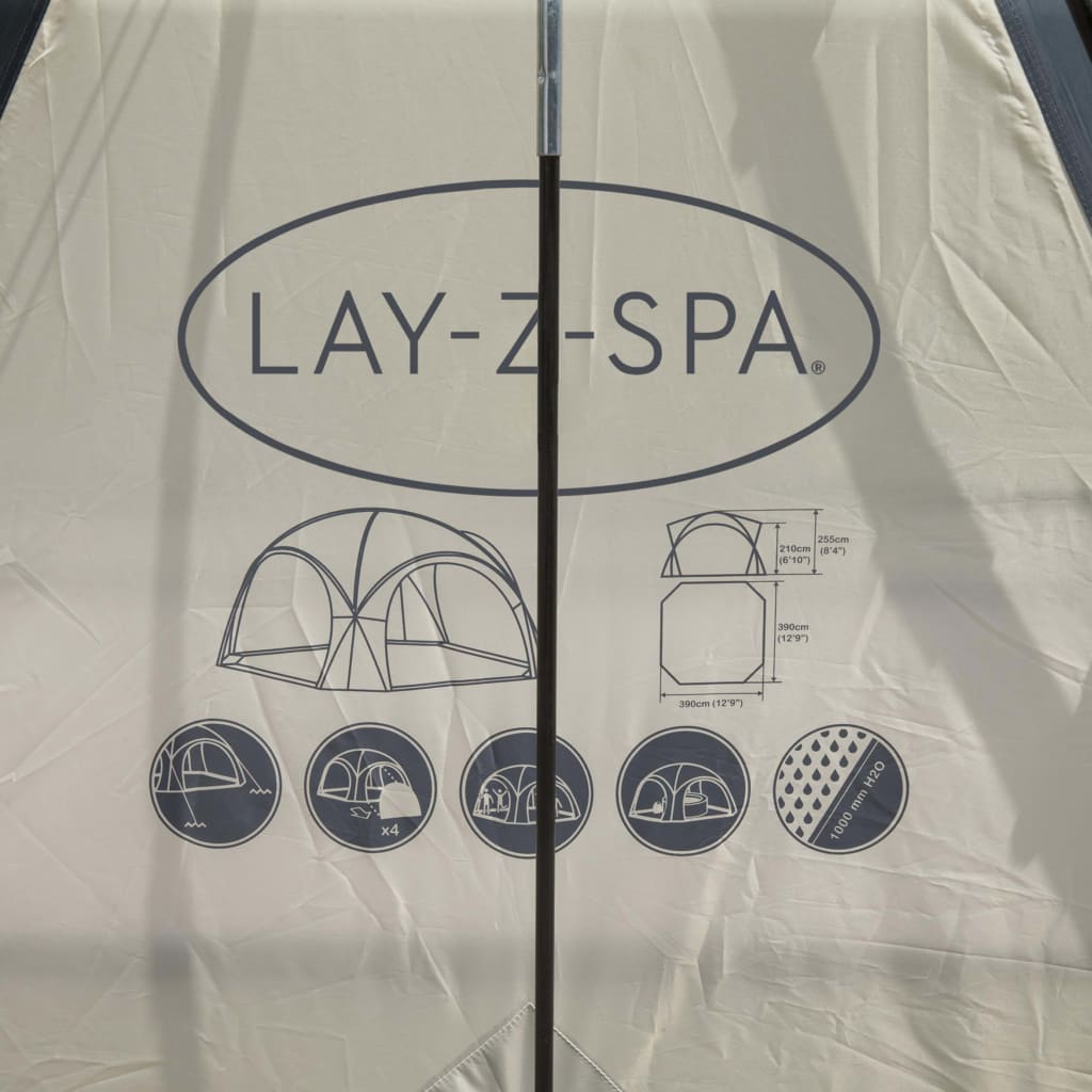 Bestway Cort cupolă Lay-Z-Spa pentru cadă hidromasaj, 390x390x255 cm Lando - Lando