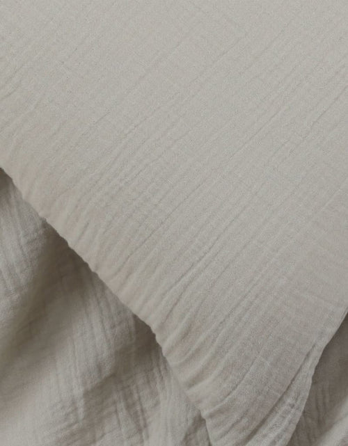 Încărcați imaginea în vizualizatorul Galerie, Venture Home Set lenjerie pat „Mila”, 200x150 cm, gri deschis, bumbac Lando - Lando
