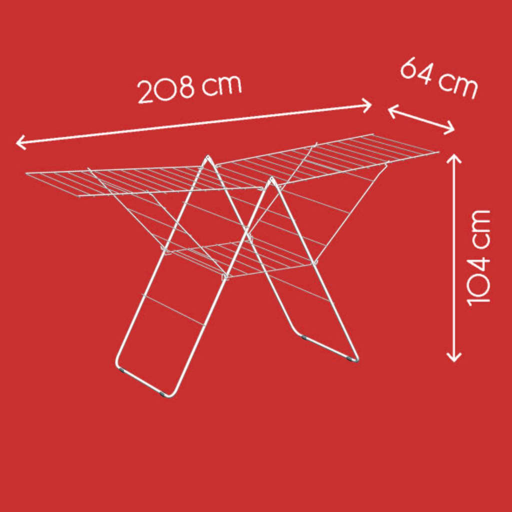 Metaltex Uscător de rufe cu aripi "Amsterdam", 32 m - Lando