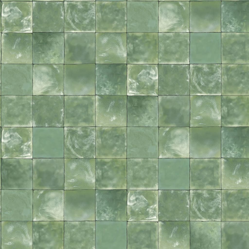 Noordwand Tapet „Evergreen Tiles”, verde - Lando