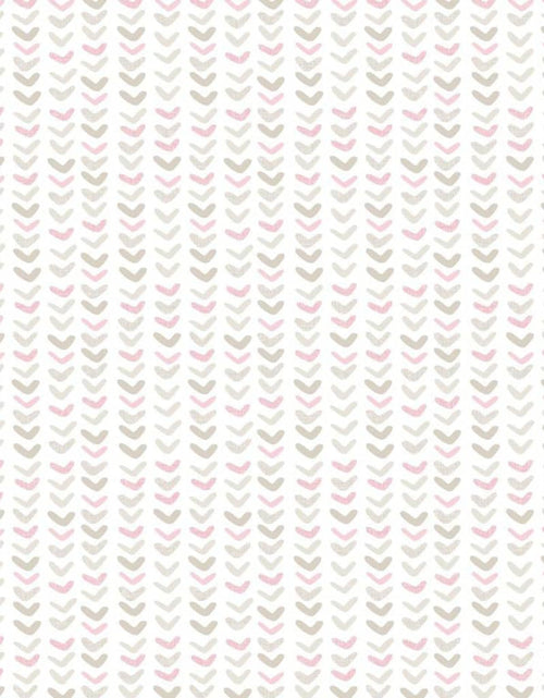 Încărcați imaginea în vizualizatorul Galerie, Noordwand Tapet „Mondo baby Small Harts”, alb și roz - Lando
