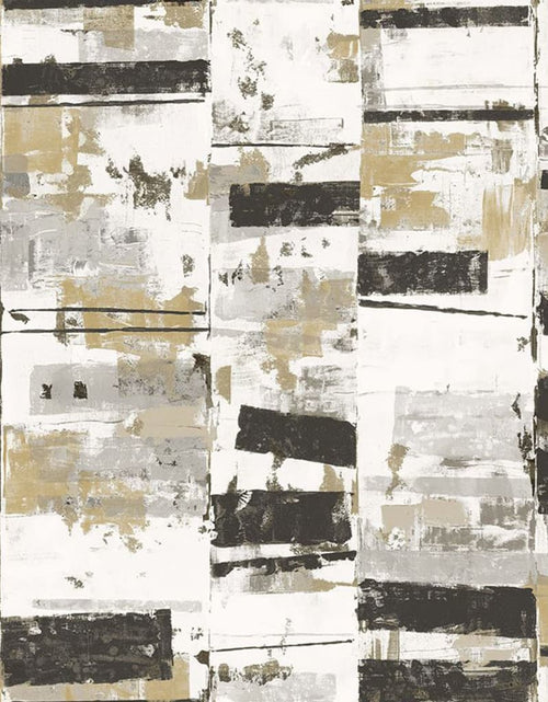 Încărcați imaginea în vizualizatorul Galerie, Noordwand Tapet „Friends&amp;Coffee Industrial Weathered”, negru/metalizat - Lando
