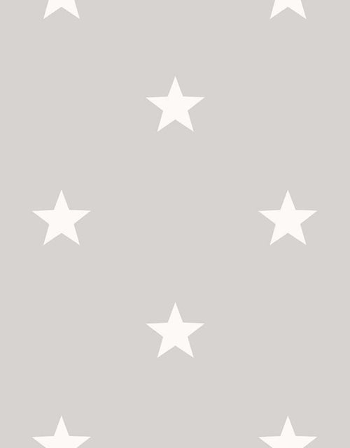 Загрузите изображение в средство просмотра галереи, Noordwand Tapet „Friends &amp; Coffee Little Stars”, gri închis și alb - Lando
