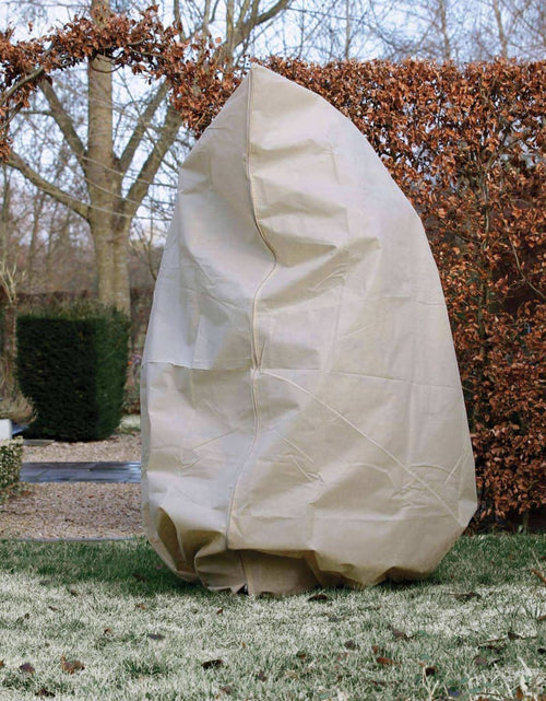 Încărcați imaginea în vizualizatorul Galerie, Nature Husă anti-îngheț din fleece cu fermoar bej 2 x 2,5 m 70 g/m² - Lando
