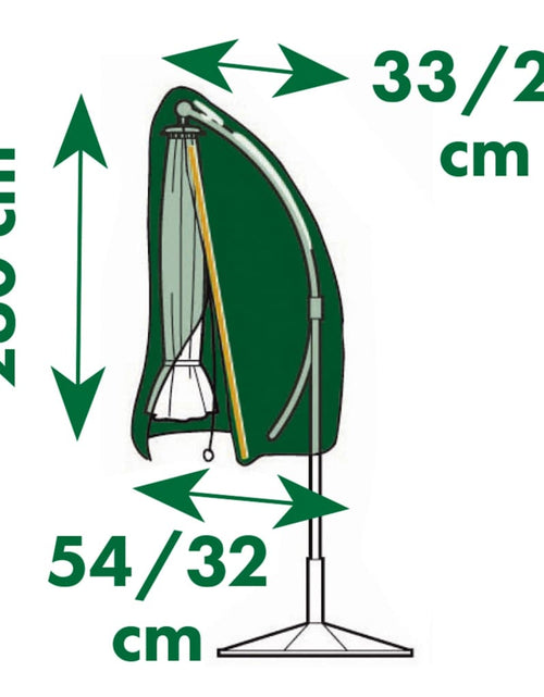 Încărcați imaginea în vizualizatorul Galerie, Nature Husă protecție pentru umbrele de soare înclinate 54/32x260 cm Lando - Lando

