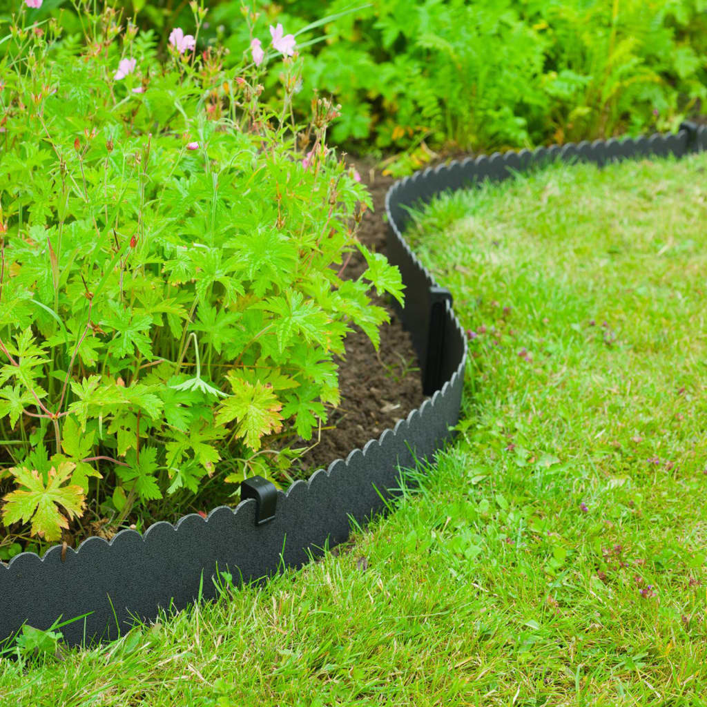 Nature Borduri de grădină, 0,13 x 12 m, 3 mm, negru Lando - Lando