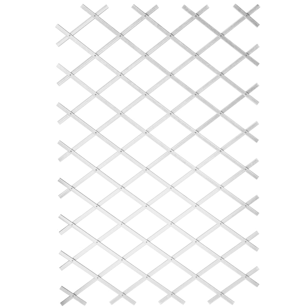 Nature Gard de grădină tip Trellis, 50 x 150 cm PVC, alb, 6040701 - Lando