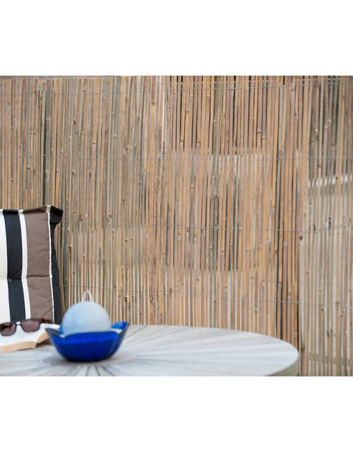Загрузите изображение в средство просмотра галереи, Nature Paravan de grădină, 1 x 5 m, bambus - Lando
