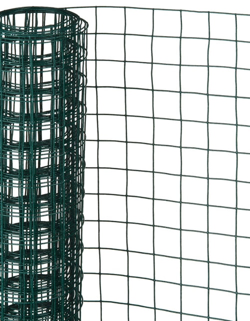 Încărcați imaginea în vizualizatorul Galerie, Nature Plasă din sârmă verde 0,5 x 5 m oțel cu plastic 13 mm pătrat - Lando
