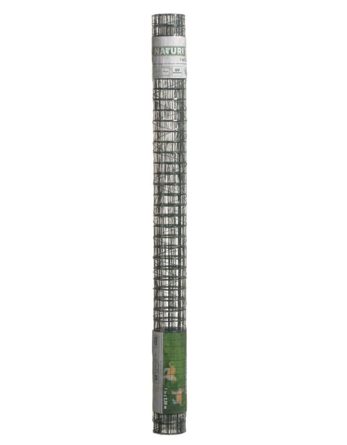 Загрузите изображение в средство просмотра галереи, Nature Plasă din sârmă verde 1x2,5 m oțel cu plastic 25 mm pătrat Lando - Lando
