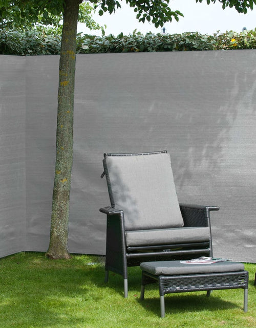 Încărcați imaginea în vizualizatorul Galerie, Nature Gard de grădină paravan din plasă, gri, 1,5 x 5 m, PE Lando - Lando
