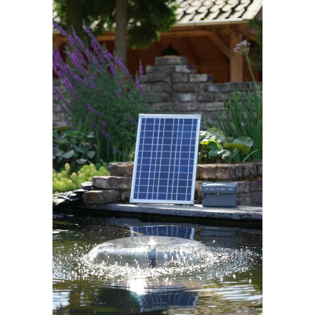 Ubbink Set SolarMax 1000 cu panou solar, pompă și baterie 1351182 Lando - Lando