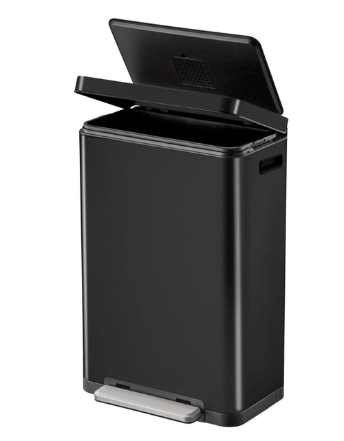 Încărcați imaginea în vizualizatorul Galerie, EKO Coș de gunoi cu pedală X-Cube, negru, 30 L Lando - Lando
