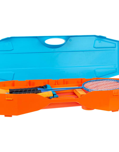 Загрузите изображение в средство просмотра галереи, Get &amp; Go Set de jocuri de badminton instant, albastru și portocaliu - Lando

