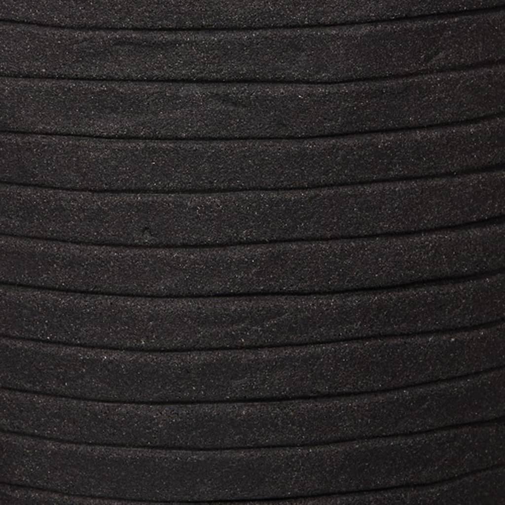Capi Jardinieră Nature Row, negru, 40x40 cm, pătrat, KBLRO903 - Lando