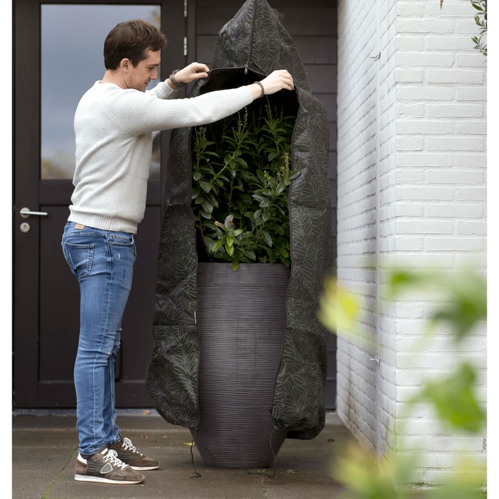 Capi Husă pentru plante, imprimeu negru/verde, mică, 75x150 cm Lando - Lando
