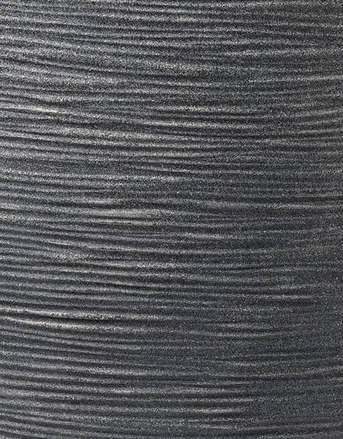 Încărcați imaginea în vizualizatorul Galerie, Capi Vas elegant de înălțime redusă Waste Rib, gri, 34x46 cm - Lando
