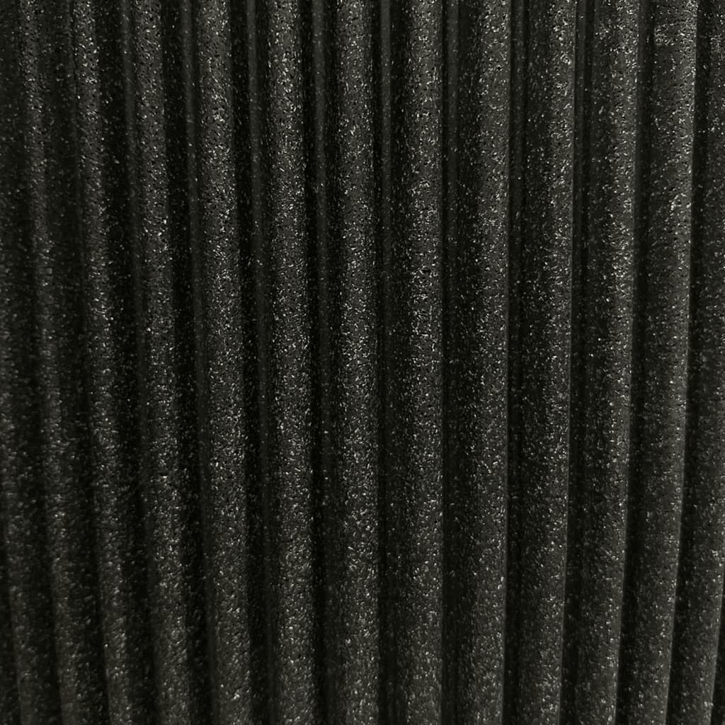 Capi Vază elegantă "Groove", negru, 46x58 cm - Lando