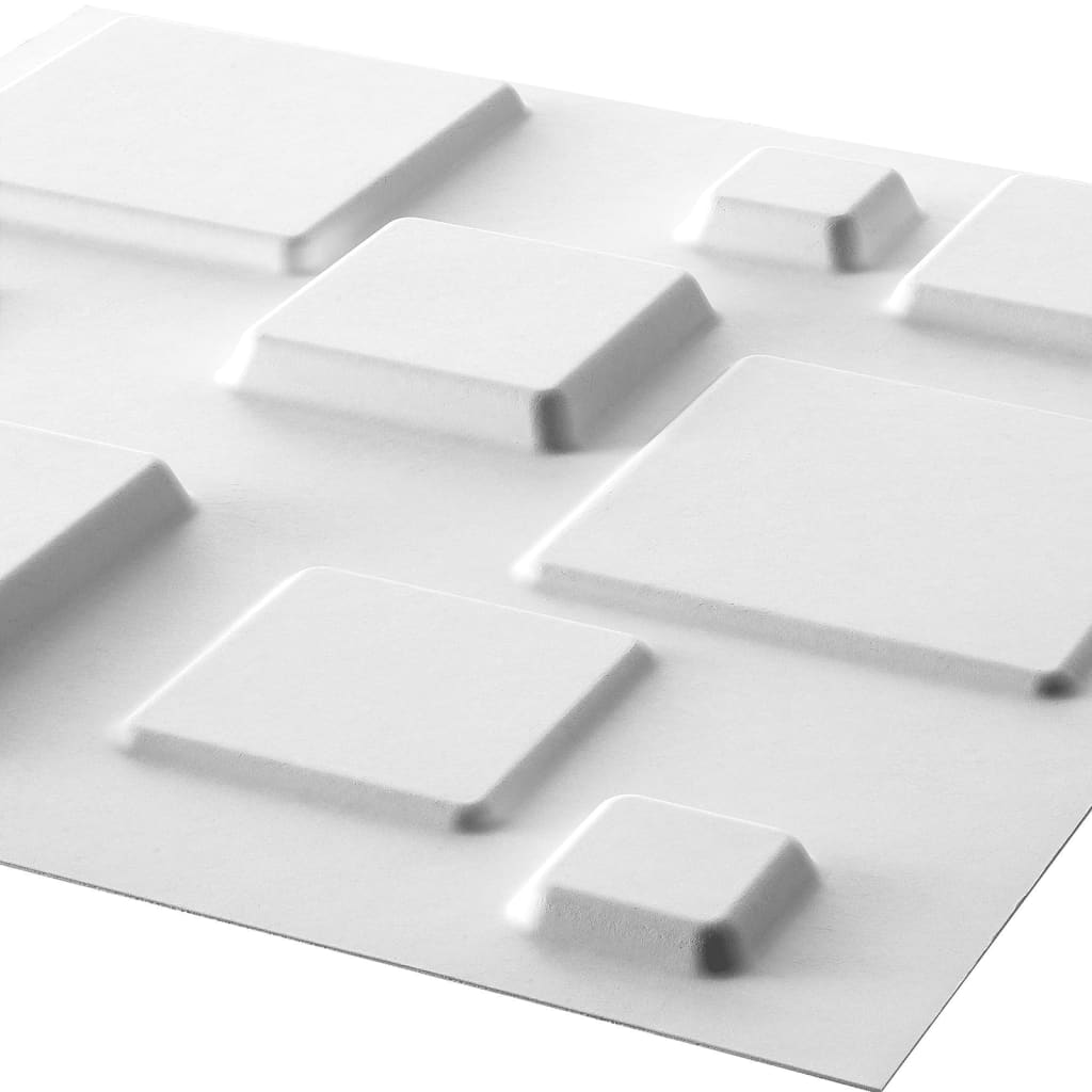 WallArt Lambriuri 3D model Squares, 12 buc. GA-WA09 - Lando