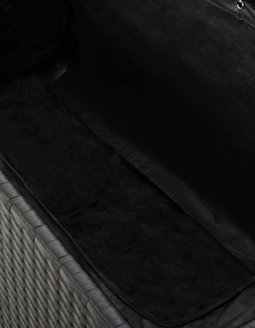 Încărcați imaginea în vizualizatorul Galerie, Ladă de depozitare de grădină, negru, 120x50x60 cm, poliratan - Lando
