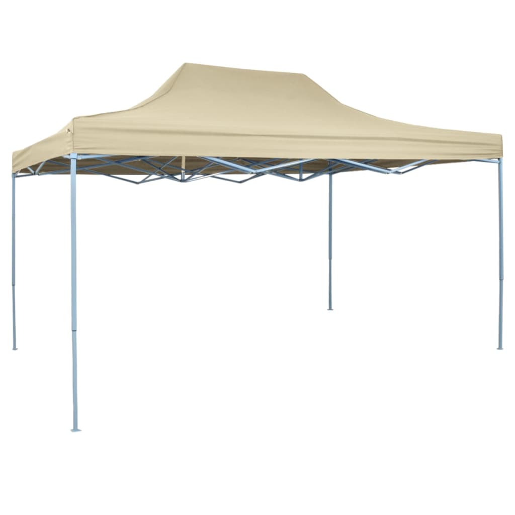 42511 Foldable Tent Pop-Up 3x4,5 m Cream White Lando - Lando