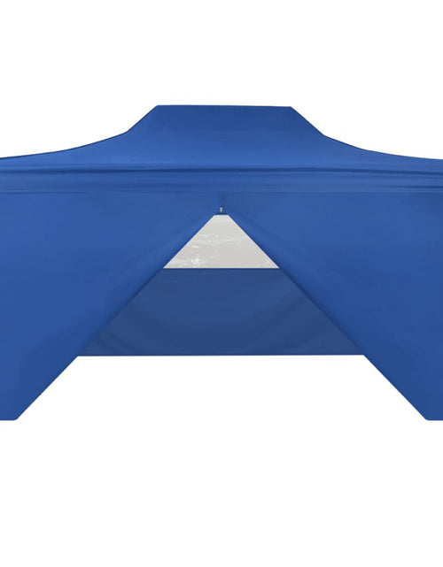 Загрузите изображение в средство просмотра галереи, 42512 Foldable Tent Pop-Up with 4 Side Walls 3x4,5 m Blue Lando - Lando
