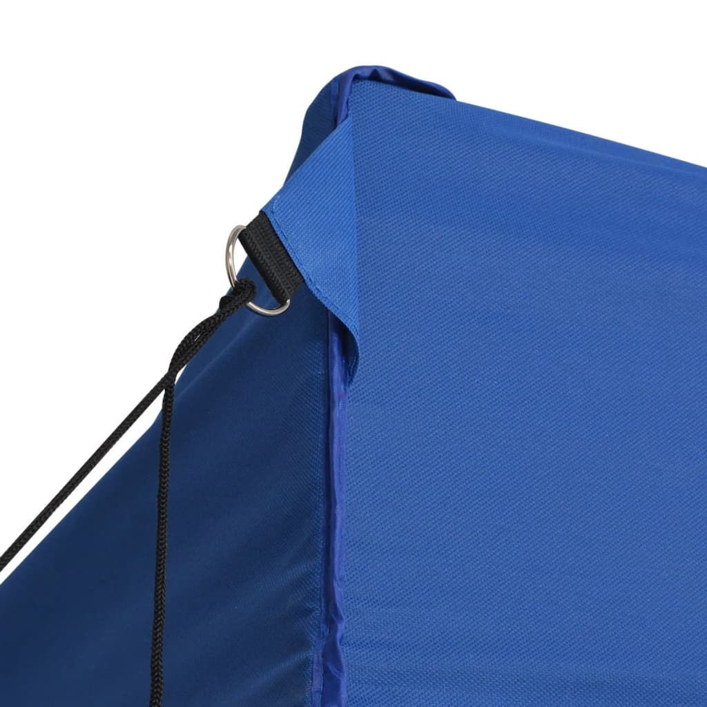 42512 Foldable Tent Pop-Up with 4 Side Walls 3x4,5 m Blue Lando - Lando