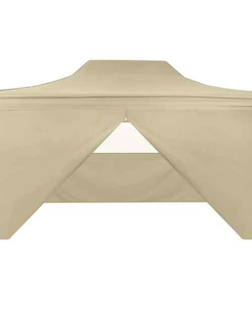 Încărcați imaginea în vizualizatorul Galerie, 42513 Foldable Tent Pop-Up with 4 Side Walls 3x4,5 m Cream White Lando - Lando
