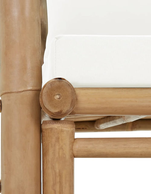 Încărcați imaginea în vizualizatorul Galerie, Scaune de grădină cu perne, 2 buc., bambus - Lando
