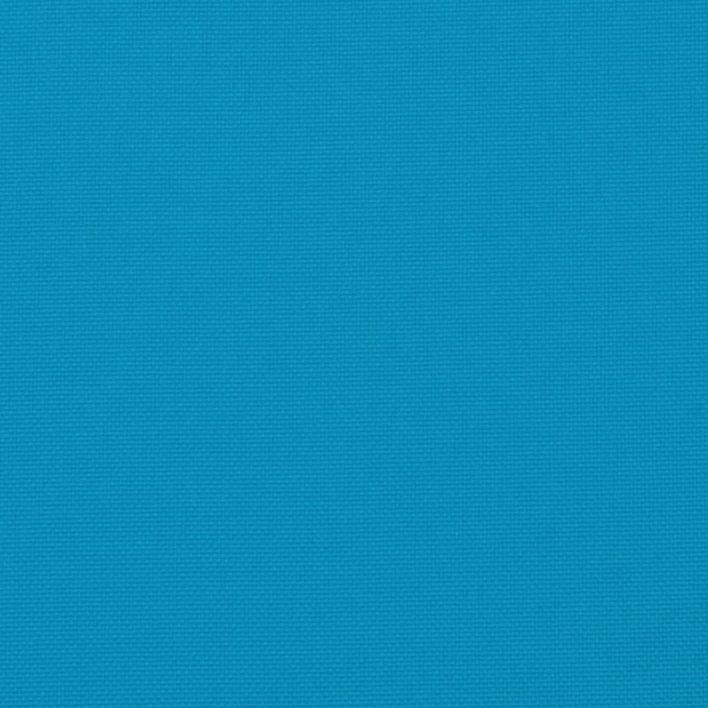 Perne scaun spătar înalt, 2 buc., albastru, 120x50x3 cm, textil - Lando