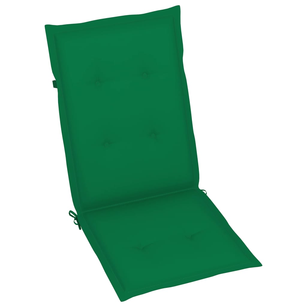 Perne scaun de grădină, 2 buc, verde, 120x50x3 cm Lando - Lando