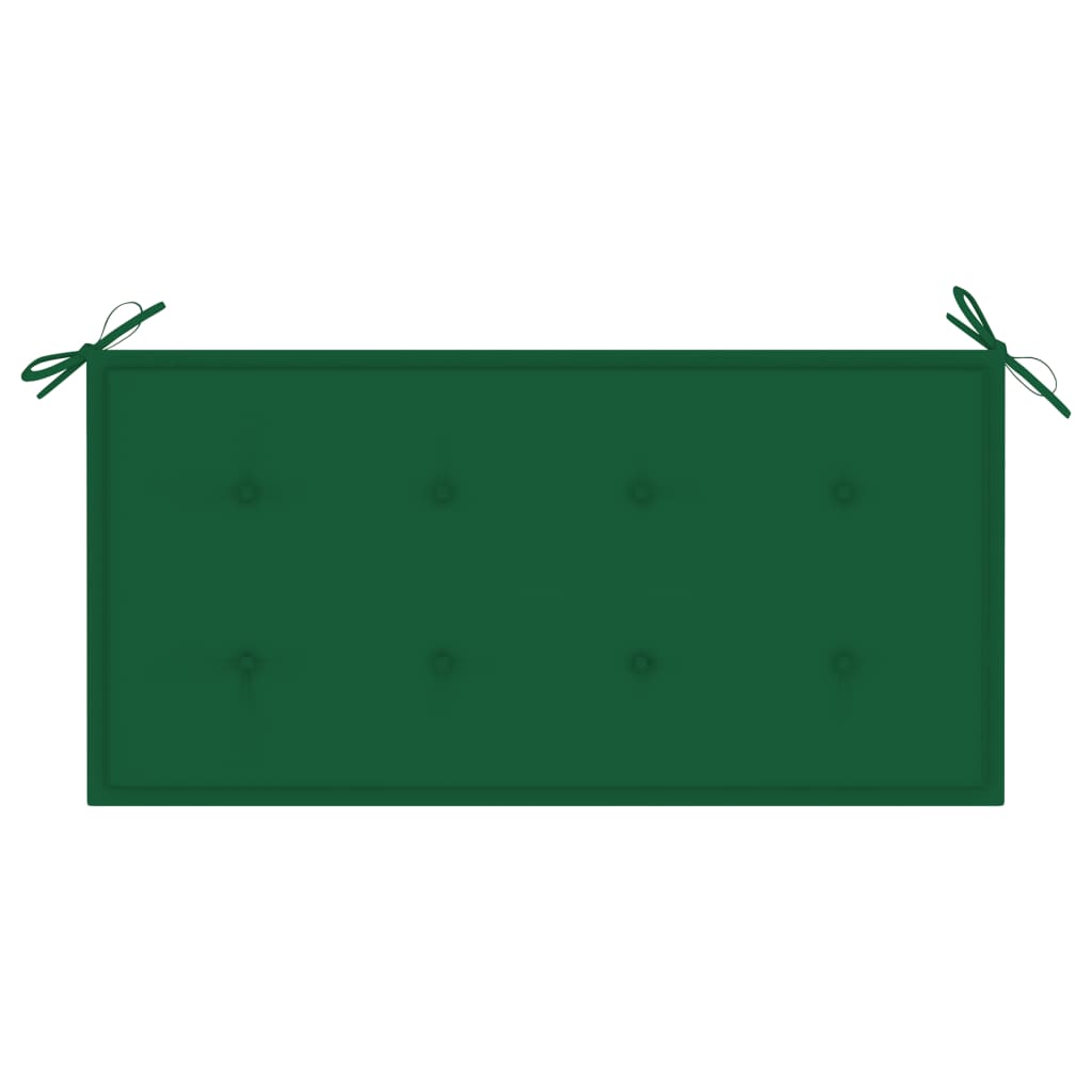 Pernă pentru bancă de grădină, verde, 100x50x3 cm Lando - Lando