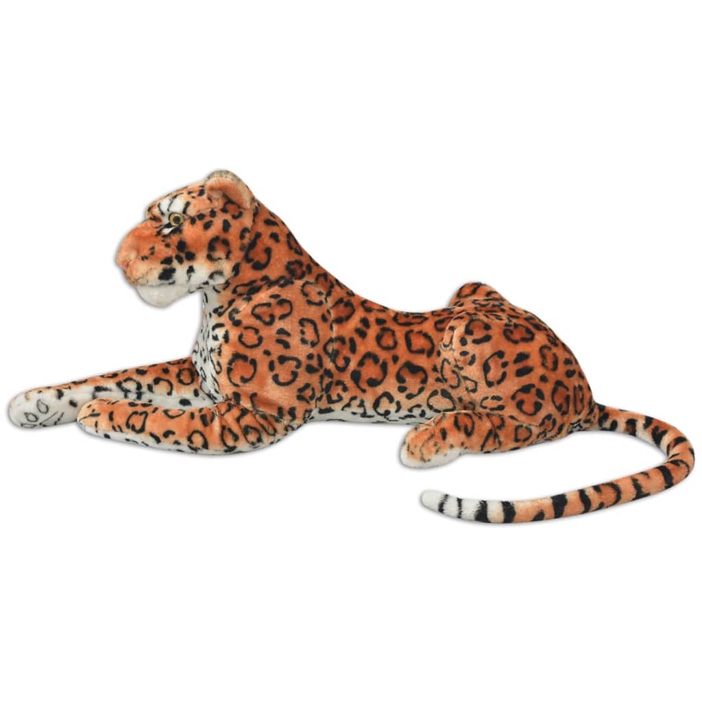 Leopard de jucărie din pluș maro XXL Lando - Lando