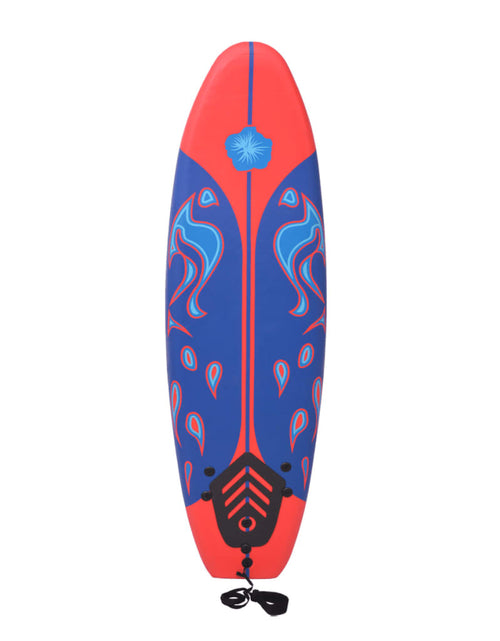 Загрузите изображение в средство просмотра галереи, Placă de surf, albastru și roșu, 170 cm - Lando
